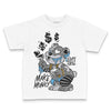 Grey Sneakers DopeSkill Toddler Kids T-shirt Make Money Graphic Streetwear  - WHite 
