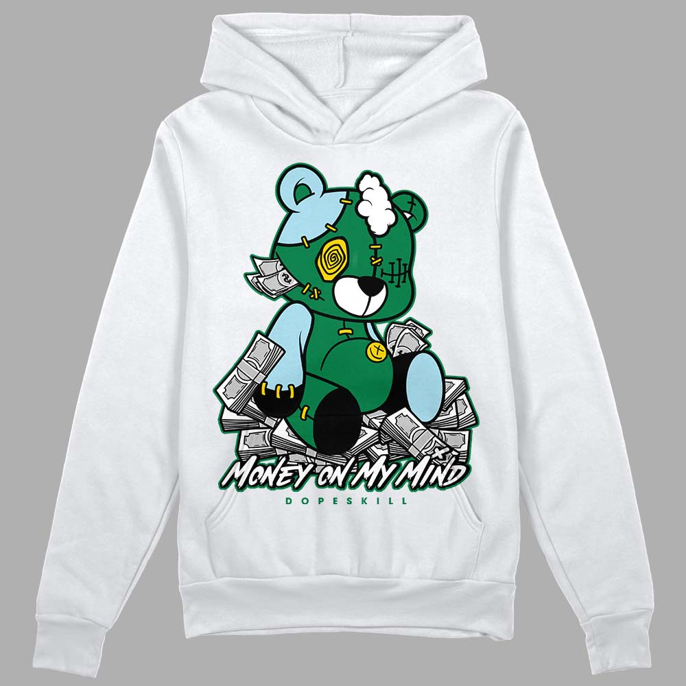 Jordan 5 “Lucky Green”  DopeSkill Hoodie Sweatshirt MOMM Bear Graphic Streetwear - White 