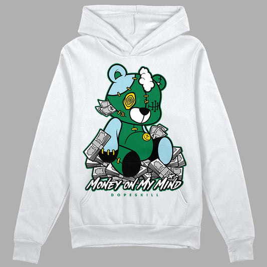 Jordan 5 “Lucky Green”  DopeSkill Hoodie Sweatshirt MOMM Bear Graphic Streetwear - White 