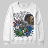 Jordan 9 Retro 'Flint Grey' 2026 DopeSkill Sweatshirt Stressless Graphic Streetwear - White