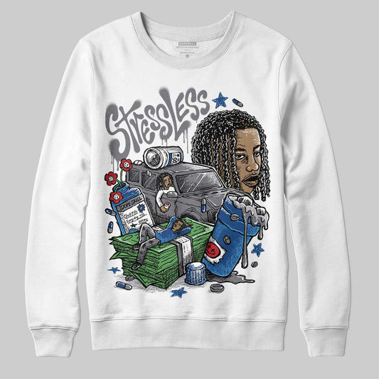 Jordan 9 Retro 'Flint Grey' 2026 DopeSkill Sweatshirt Stressless Graphic Streetwear - White