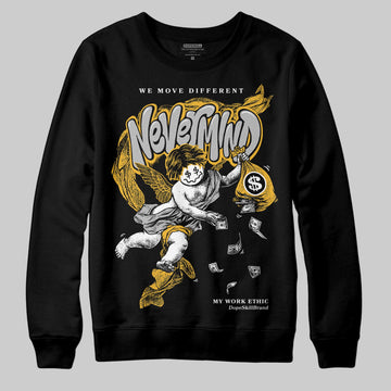 Jordan 5 'Tokyo' DopeSkill Sweatshirt Nevermind Graphic Streetwear - Black