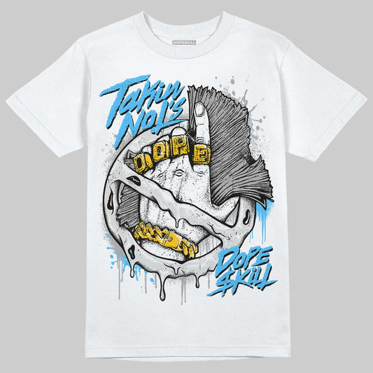 Dunk Low ‘Pure Platinum’ DopeSkill T-Shirt Takin No L's Graphic Streetwear - White