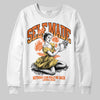Orange Sneakers DopeSkill Sweatshirt Self Made Graphic Streetwear - White