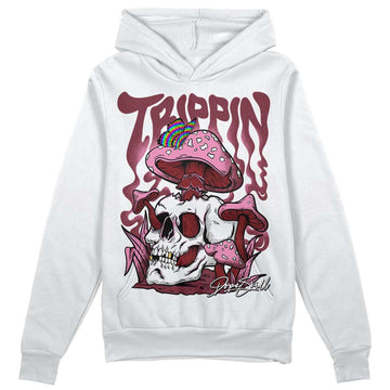 Jordan 1 Retro High OG “Team Red” DopeSkill Hoodie Sweatshirt Trippin Graphic Streetwear - White