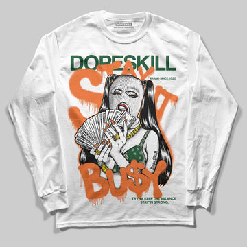SoleFly x Air Jordan 3 “Fruits Of Our Labor” DopeSkill Long Sleeve T-Shirt Stay It Busy Graphic Streetwear - White