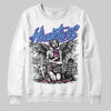 PURPLE Sneakers DopeSkill Sweatshirt Heartless Graphic Streetwear - White