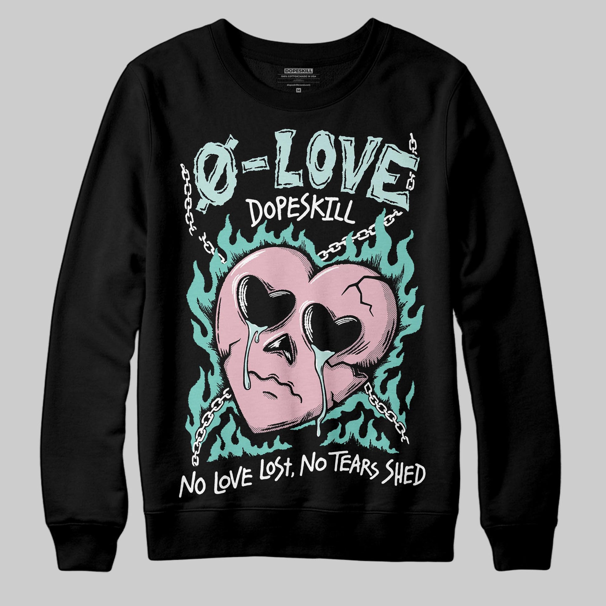 Jordan 11 Low "Igloo" DopeSkill Sweatshirt Crying Heart Graphic Streetwear - Black