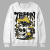 Jordan 4 Tour Yellow Thunder DopeSkill Sweatshirt Trippin Graphic Streetwear - White