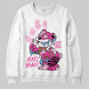 Pink Sneakers DopeSkill Sweatshirt Make Money Graphic Streetwear - White