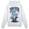 Jordan Spiz’ike Low “White/Obsidian” DopeSkill Hoodie Sweatshirt Stay High Graphic Streetwear - WHite