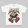 Jordan 4 “Flight Club” DopeSkill Toddler Kids T-shirt At The Top Graphic Streetwear - White 