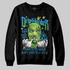 Royal Blue Sneakers DopeSkill Sweatshirt Drip Harder Graphic Streetwear - Black
