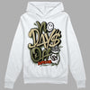 Olive Sneakers DopeSkill Hoodie Sweatshirt No Days Off Graphic Streetwear - WHite