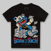 Jordan 3 Retro OG Rare Air DopeSkill Toddler Kids T-shirt Born To Be Rich Graphic Streetwear - Black