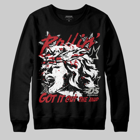 Jordan 8 Retro Bugs Bunny (2025) DopeSkill Sweatshirt Got It Out The Mud Graphic Streetwear - black