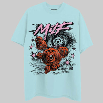 Dunk Low GS “Glacier Blue” DopeSkill Chambray T-Shirt MILF Graphic Streetwear 