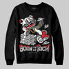 Jordan 3 OG “Black Cement” DopeSkill Sweatshirt Born To Be Rich Graphic Streetwear - Black