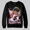 Awake NY x Air Jordan 5 Arctic Pink DopeSkill Sweatshirt Heaven Sent Graphic Streetwear - black