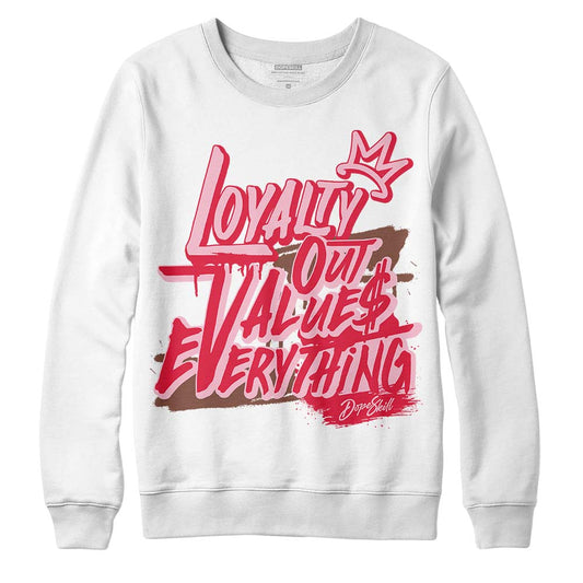 Dunk Low PRM Bacon DopeSkill Sweatshirt LOVE Graphic Streetwear - White