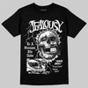 Black and White Sneakers DopeSkill T-Shirt Jealousy Graphic Streetwear - Black