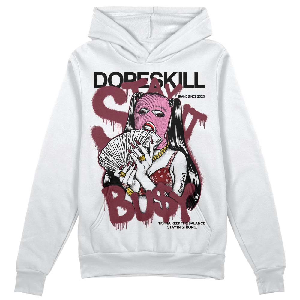 Jordan 1 Retro High OG “Team Red” DopeSkill Hoodie Sweatshirt Stay It Busy Graphic Streetwear - White