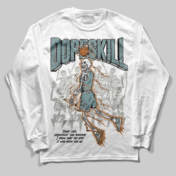 Nike Air Max 1 Low Poly “Adventure” DopeSkill Long Sleeve T-Shirt Thunder Dunk Graphic Streetwear - White