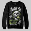 Foamposite Pro 'Pine Green' DopeSkill Sweatshirt Jealousy Graphic Streetwear - Black