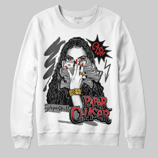 Jordan 10 Retro Shadow (2025) DopeSkill Sweatshirt NPC Graphic Streetwear - White