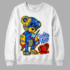 Jordan 14 “Laney” DopeSkill Sweatshirt Broken Heart Graphic Streetwear - White