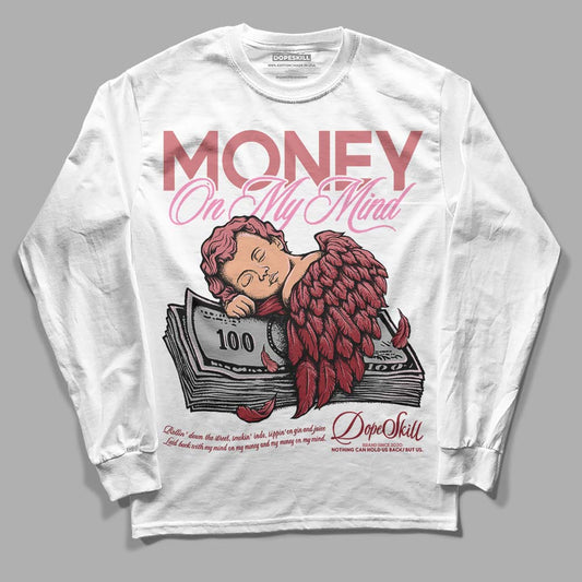 Valentine's Day Collection DopeSkill Long Sleeve T-Shirt MOMM Graphic Streetwear - White