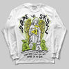 Jordan 13 Retro Bright Cactus DopeSkill Long Sleeve T-Shirt Angels Graphic Streetwear - White 