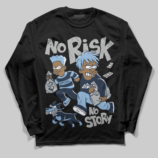 Asics Gel-Cumulus 16 Wash/Independence Blue DopeSkill Long Sleeve T-Shirt No Risk No Story Graphic Streetwear - Black
