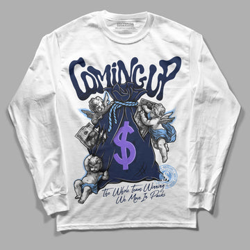 Jordan 5 SE “Georgetown” DopeSkill Long Sleeve T-Shirt Money Bag Coming Up Graphic Streetwear