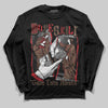 Jordan 9 'Olive' DopeSkill Long Sleeve T-Shirt Gotta Lotta Means Graphic Streetwear - Black