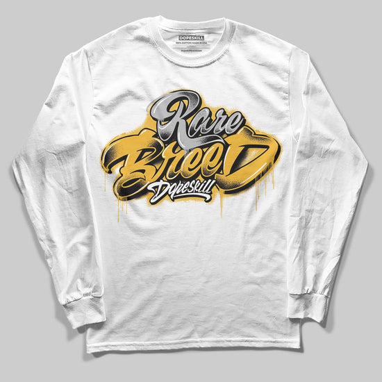 Jordan 5 'Tokyo' DopeSkill Long Sleeve T-Shirt Rare Breed Type Graphic Streetwear - White