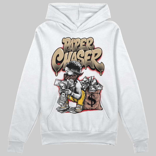 TAN Sneakers DopeSkill Hoodie Sweatshirt Paper Chaser Boy Graphic Streetwear - White 