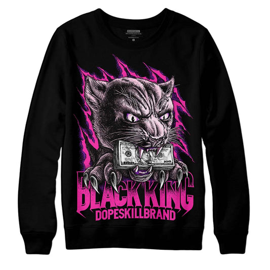 Dunk Low Triple Pink DopeSkill Sweatshirt Black King Graphic Streetwear - Black