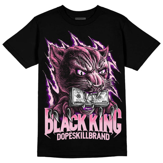 Dunk Low LX Pink Foam DopeSkill T-Shirt Black King Graphic Streetwear - Black