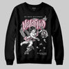 Jordan 5 OG “35th Anniversary” DopeSkill Sweatshirt Nevermind Graphic Streetwear - Black