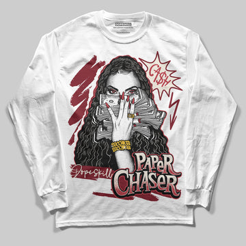 Jordan 4 “Sierra Red" DopeSkill Long Sleeve T-Shirt NPC Graphic Streetwear - White