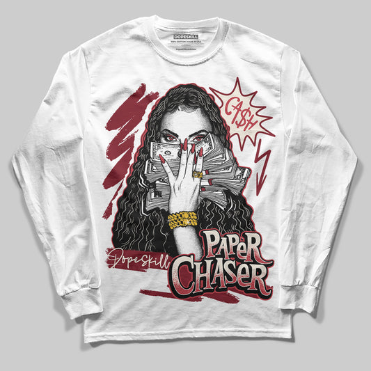 Jordan 4 “Sierra Red" DopeSkill Long Sleeve T-Shirt NPC Graphic Streetwear - White