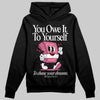 Diesel Pink S - Serendipity Pro-X1 Trainers DopeSkill Hoodie Sweatshirt Owe It To Yourself Graphic Streetwear - Black