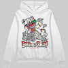 Jordan 11 Retro 285 Atlanta DopeSkill Hoodie Sweatshirt Born To Be Rich Graphic Streetwear - White
