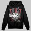 Jordan 4 “Sierra Red" DopeSkill Hoodie Sweatshirt Trust No One Graphic Streetwear - Black