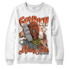 Jordan 3 Georgia Peach DopeSkill Sweatshirt Get Rich Graphic Streetwear - White