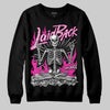 Pink Sneakers DopeSkill Sweatshirt Laid Back Graphic Streetwear - Black