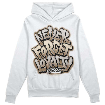 Jordan 5 SE “Sail” DopeSkill Hoodie Sweatshirt Never Forget Loyalty Graphic Streetwear - White