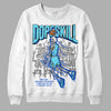 Dunk Low Argon DopeSkill Sweatshirt Thunder Dunk Graphic Streetwear - White 