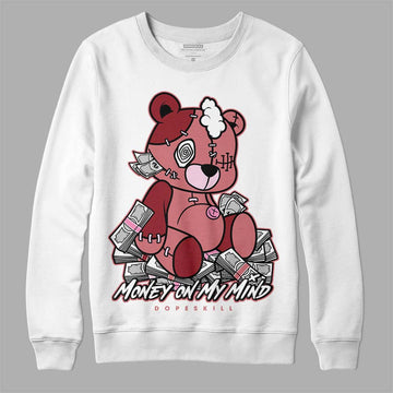 Valentine's Day Collection DopeSkill Sweatshirt MOMM Bear Graphic Streetwear - White 